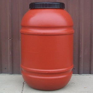 Plastic Barrels - 55 gallon - Terracotta Colour