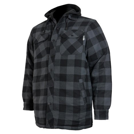 Flanel Lined Shirt with Hood