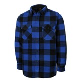 Polar Fleece Shirt - Blue/Black