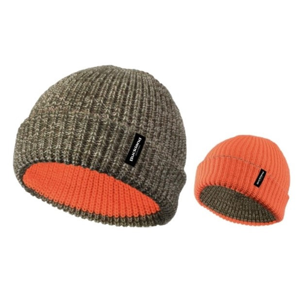 Toque - Reversible - Blaze Orange/Spotted Green