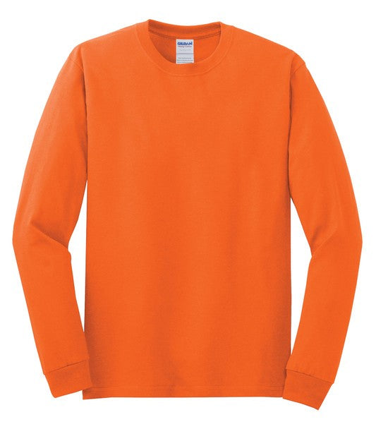 Blaze Orange Long Sleeve Tshirt - Kids