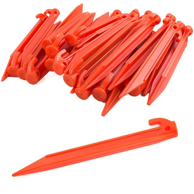 Plastic Tent Stakes