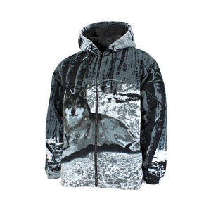 Polar Fleece Sherpa - Wolf