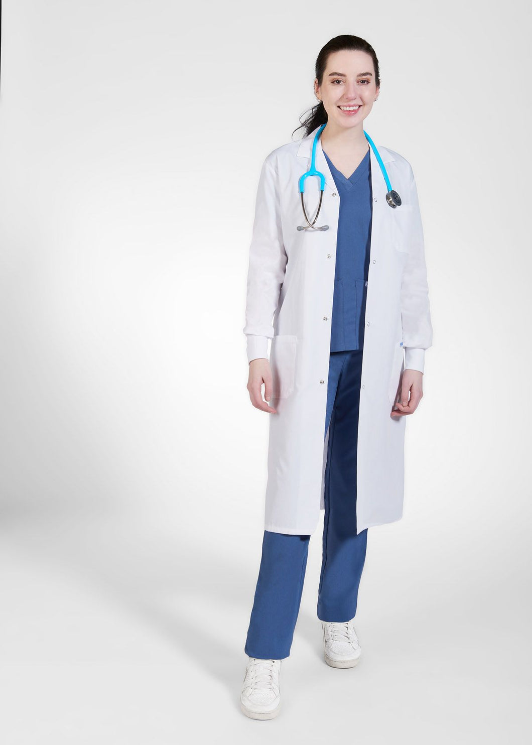 Mobb Lab Coat - Cuffed Sleeve - Long Length - Unisex