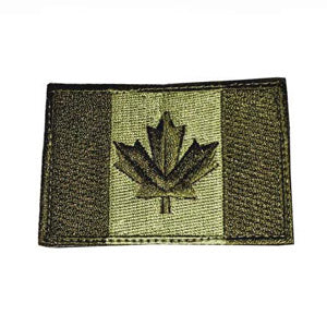 Canadian Sew On Patches - Olive Drab