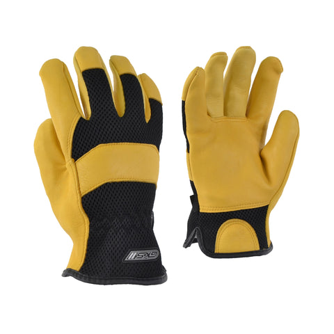 Deerskin Gloves -Flanel Lined -Heatlocker-Mesh