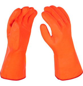 PVC Coated 12" Gauntlet Foam Lined Glove