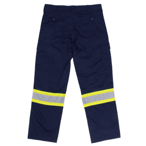 Unlined Safety Pants - Navy Blue