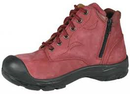 Nat's 6" Ladies Ankle Work Boot with Zipper - CSA Approved