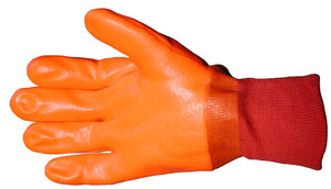 PVC Coated Knit Wrist Gloves